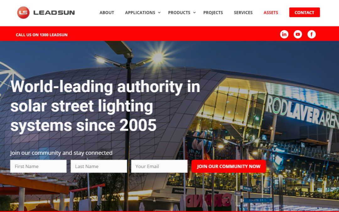 Leadsun website: writing & editing for SEO & marketing